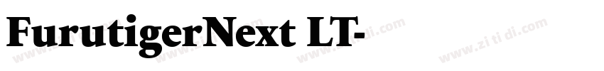 FurutigerNext LT字体转换
